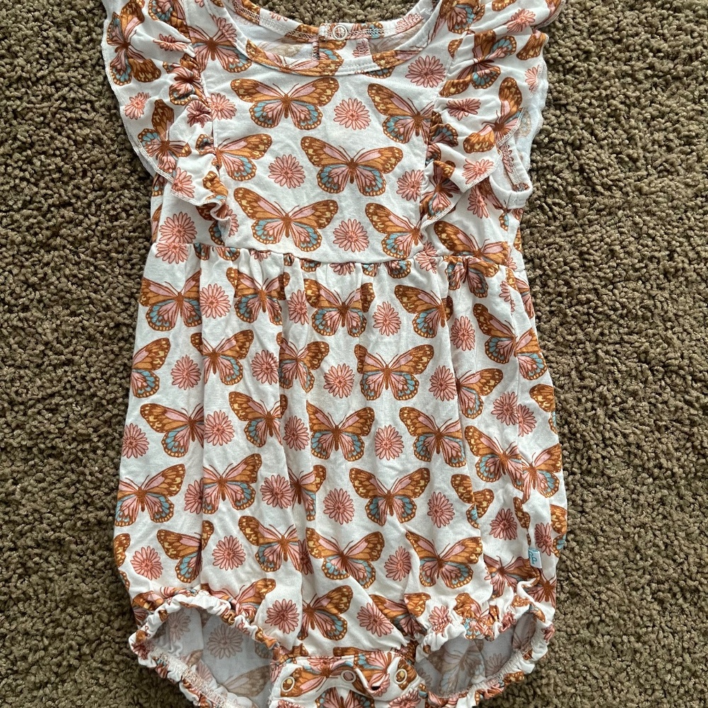 Posh Peanut Butterfly Romper